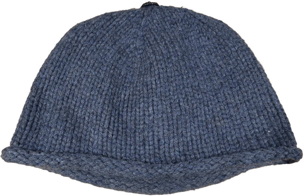 Chrome Hearts 'Cheetah Patch' Blue Knit Beanie