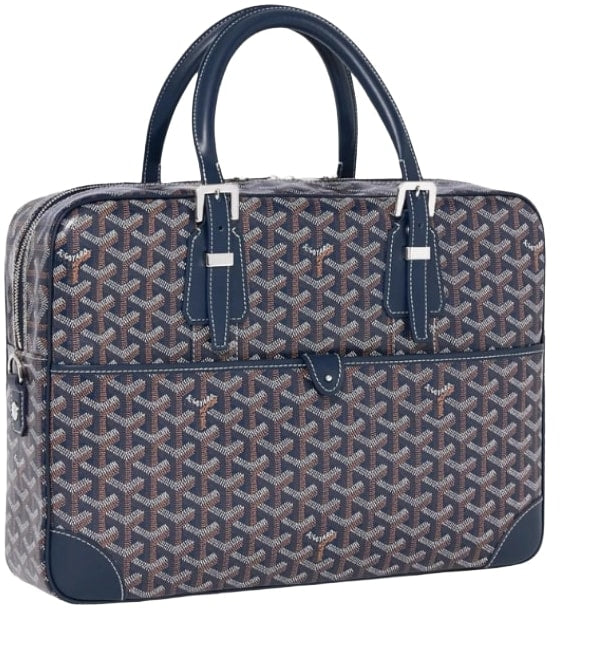 Goyard 'Navy' Ambassade MM Document Case