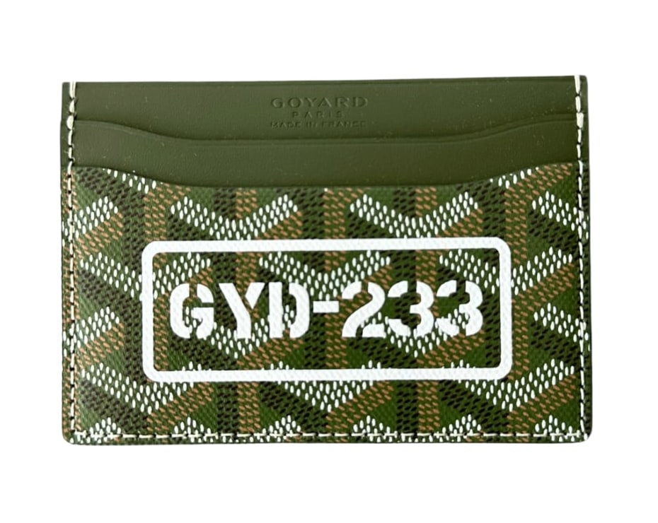 Goyard Saint Sulpice 'Khaki' Card Holder