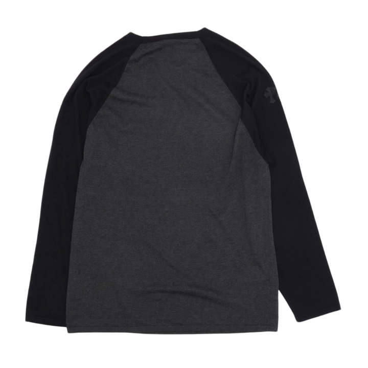 Chrome Hearts 'Grey/Black' Baseball Long Sleeve Tee