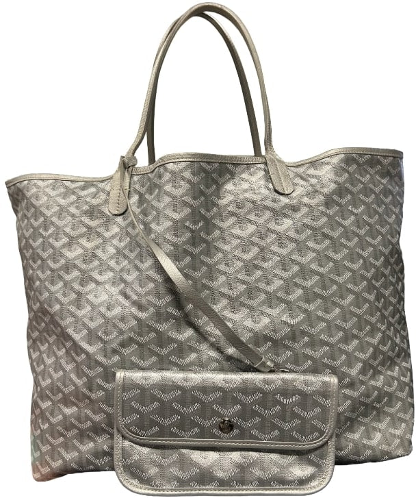 Goyard 'Metallic Silver' GM Saint Louis Tote
