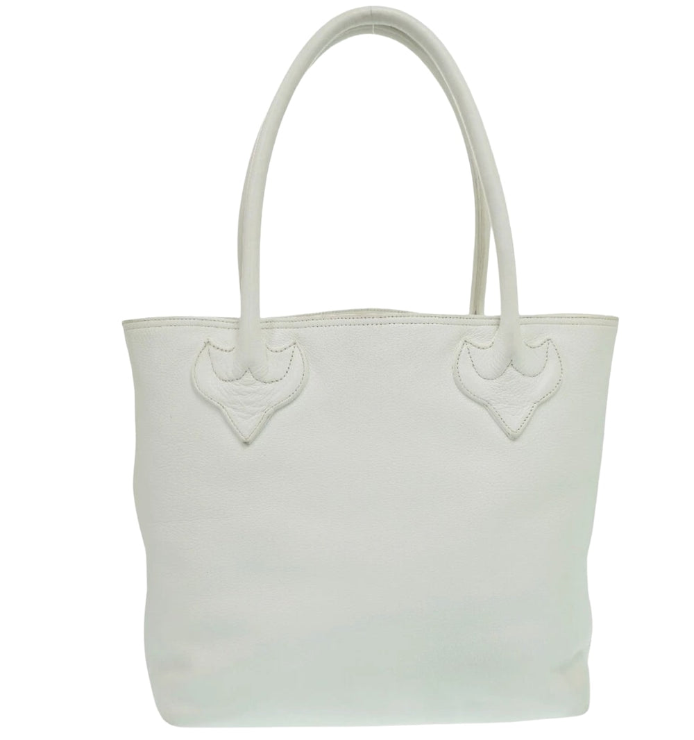 Chrome Hearts 'White' Leather Purse