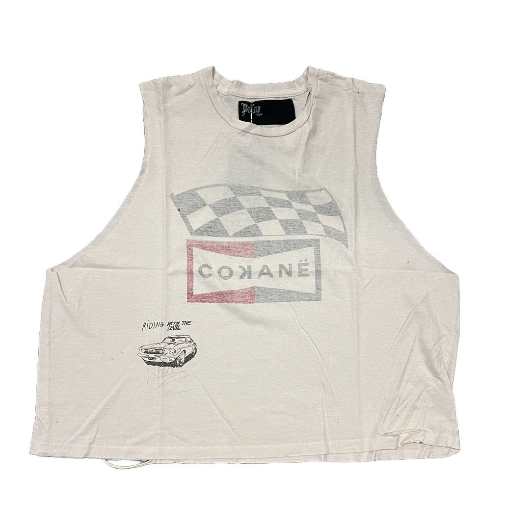 Paly 'Cokane' White Cutoff