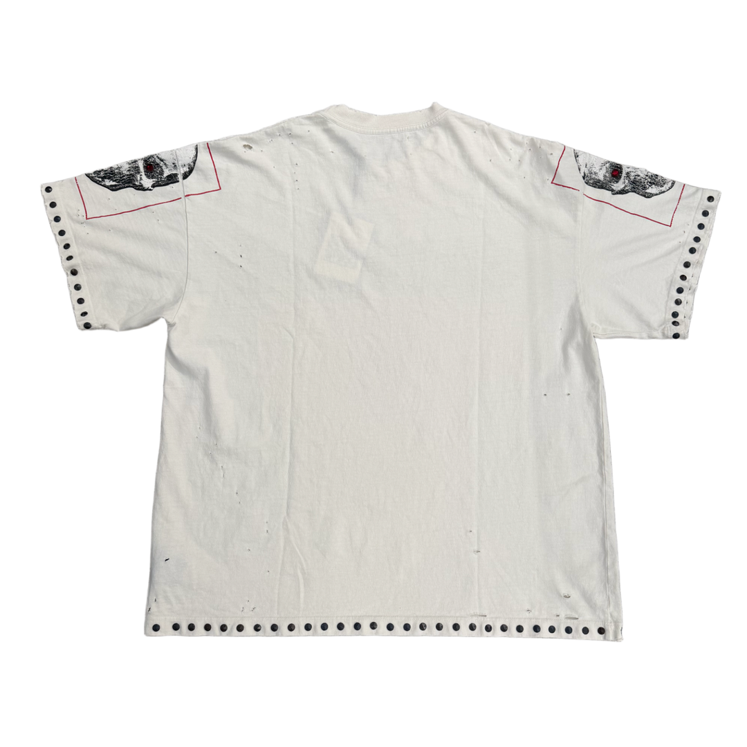 Satoshi Nakamoto 'Sent Me' White Tee