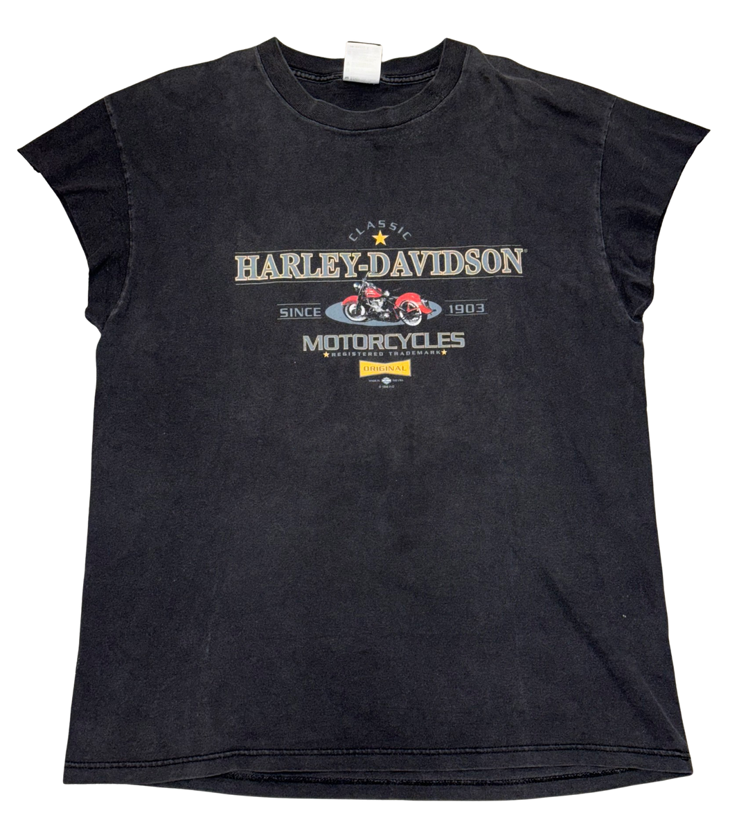 Harley Davidson 'Classic' Vintage Cutoff Tee