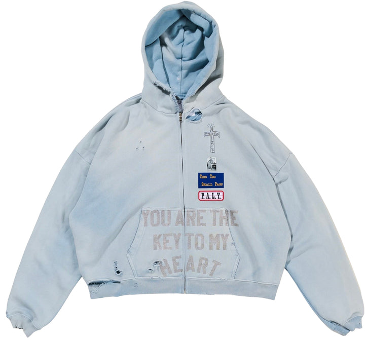 Paly 'Zanucks' Zip Up Hoodie