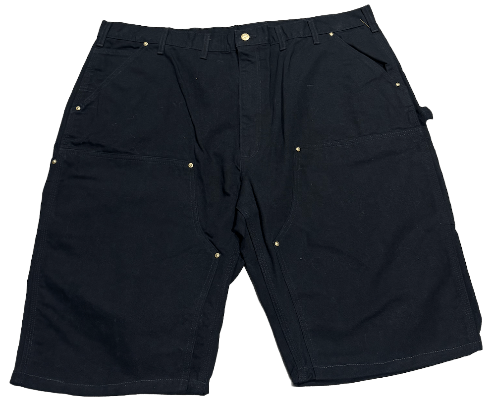 Carhartt Double Knee Carpenter Black Shorts
