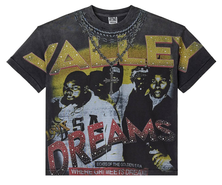 Vale 'Chambers' Black Bling Tee