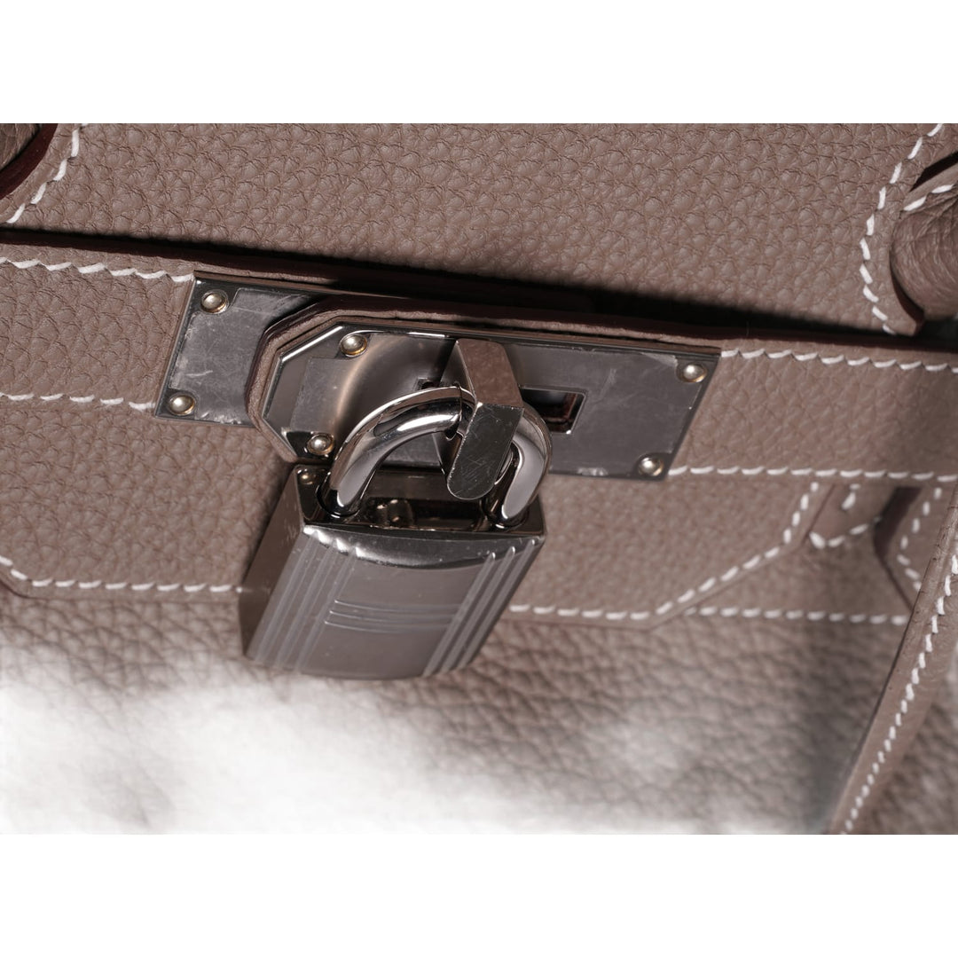  Hermès  'Etoupe' Togo Leather Hac 40 Birkin 2025