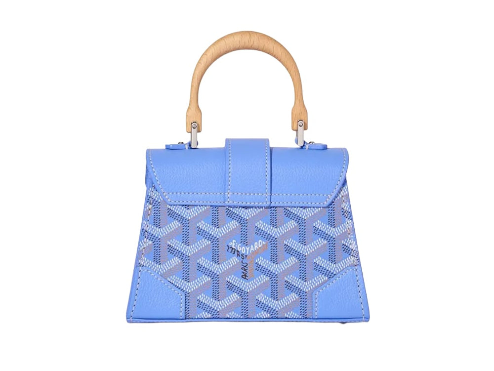 Goyard 'Iris Blue' Saigon Nano Bag