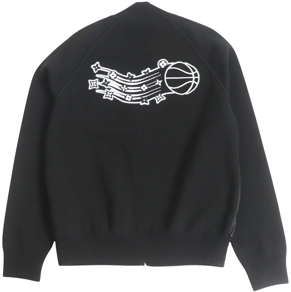 Louis Vuitton x NBA 'Black' Leather Jacket