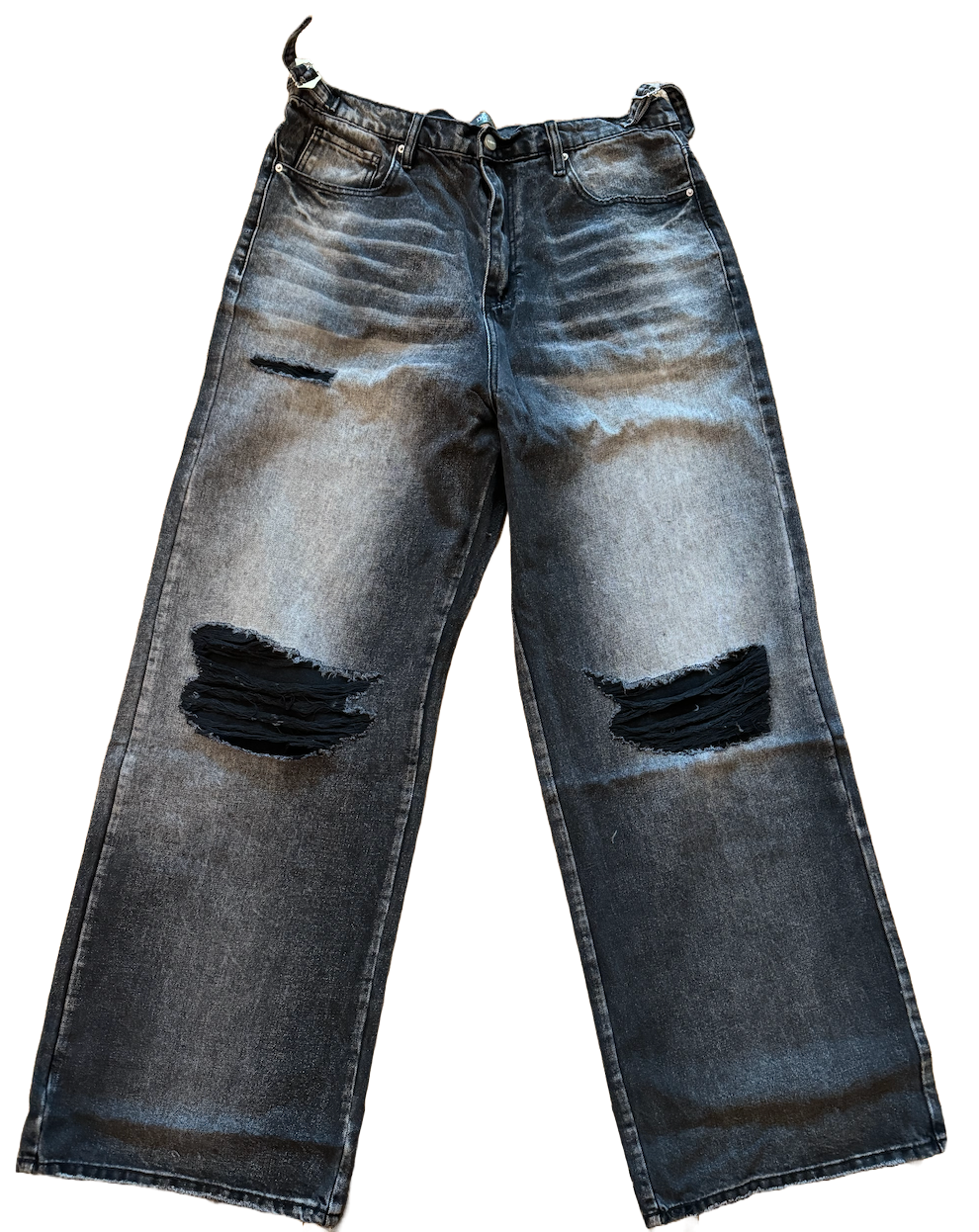 Happy Memories Don't Die HMDD 'Black' Baggy H-Star Jeans