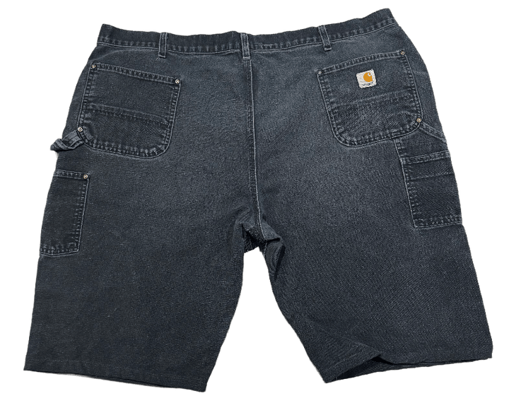 Carhartt Double Knee Thrashed Carpenter Jean Shorts Navy