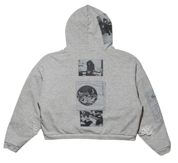 Enfants Riches Déprimés 'Assemblage' Thermal Zip Up Hoodie