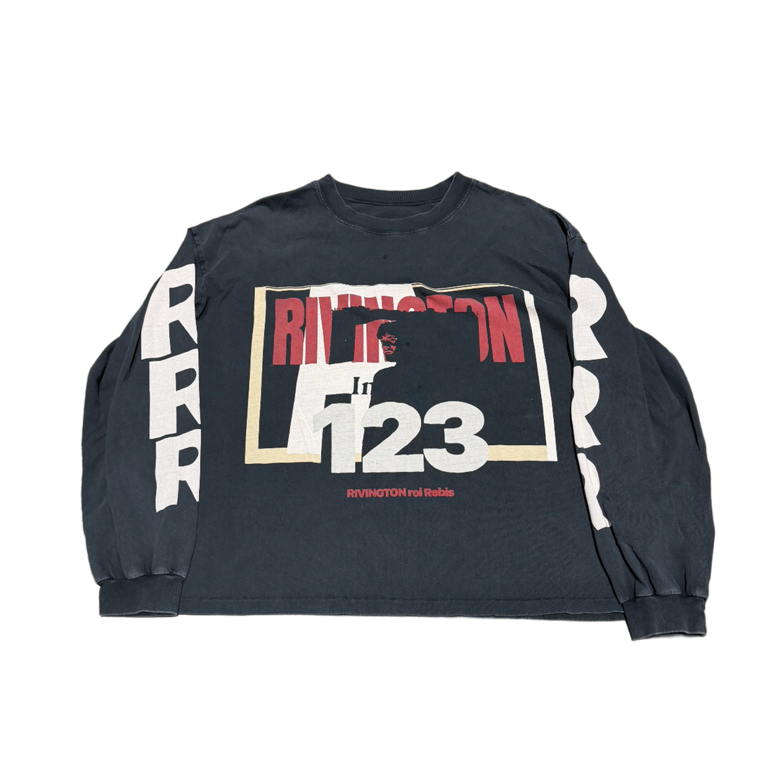 Rivington roi Rebis 'Young Rich & Gnostic' Black Longsleeve