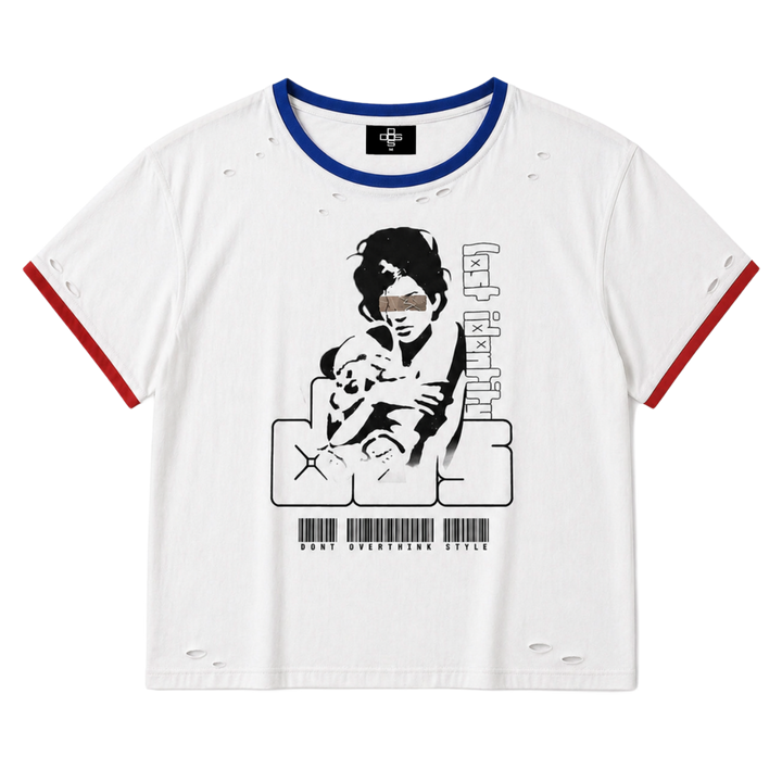 DOS 'Lost Identity' Ringer Tee