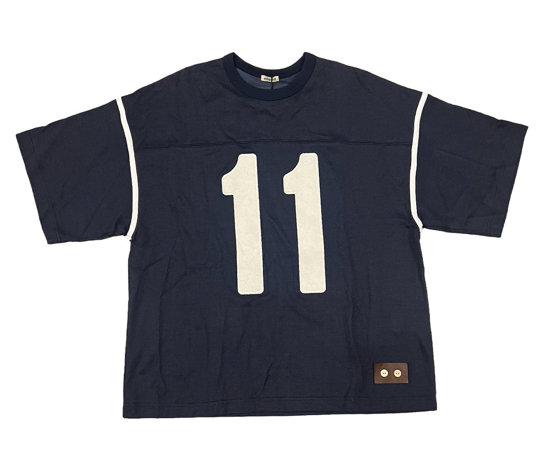 Refomed '11' Navy Jersey Tee