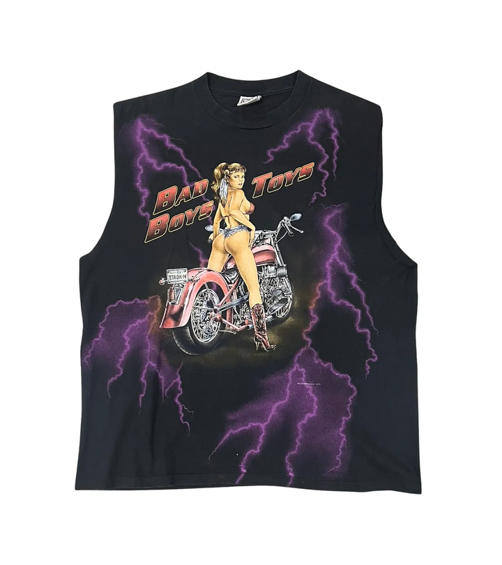 Bad Boys Toys 'Purple Lightning' Vintage Cutoff