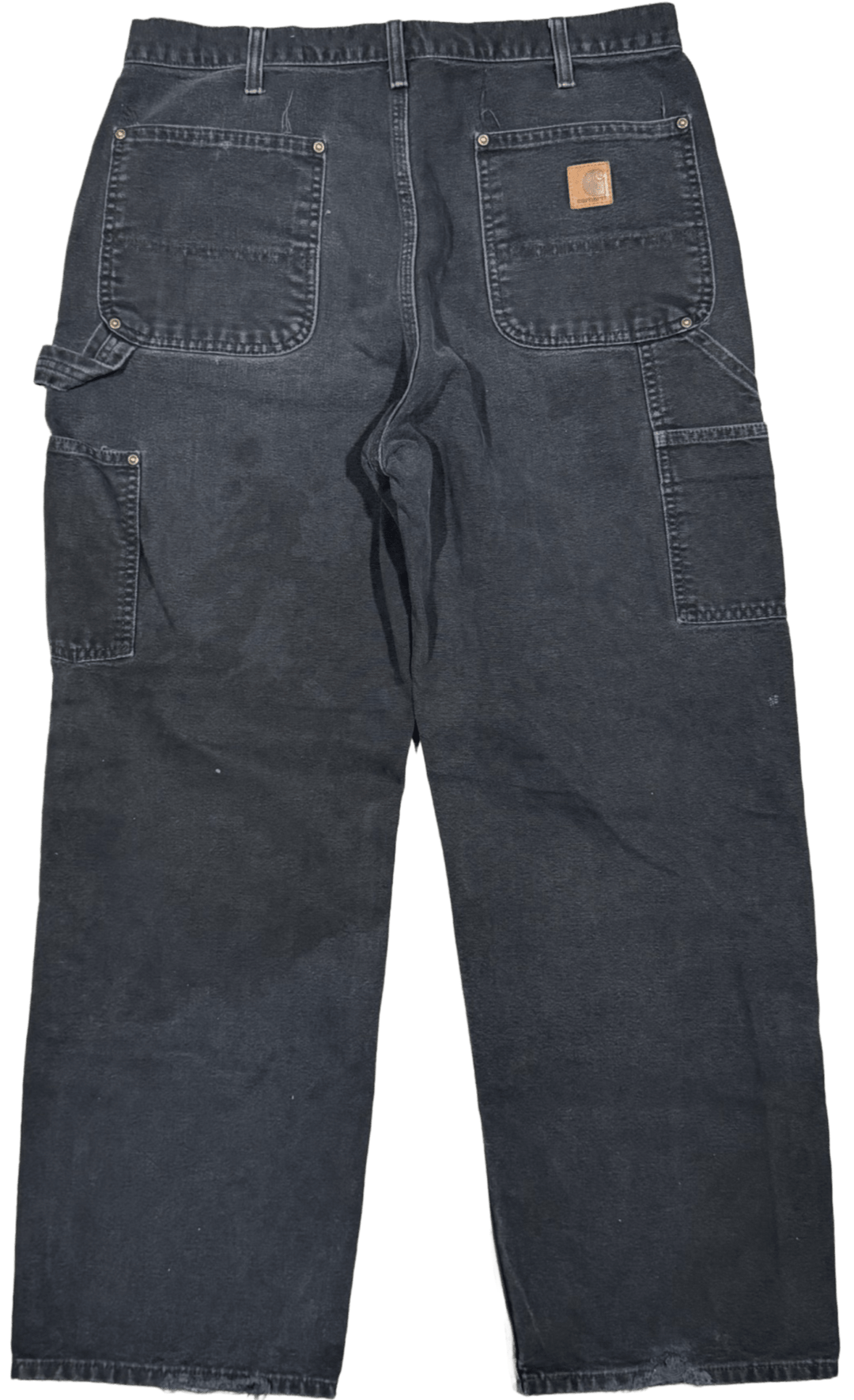 Carhartt 'Vintage Black' Double Knee Vintage Work Pants