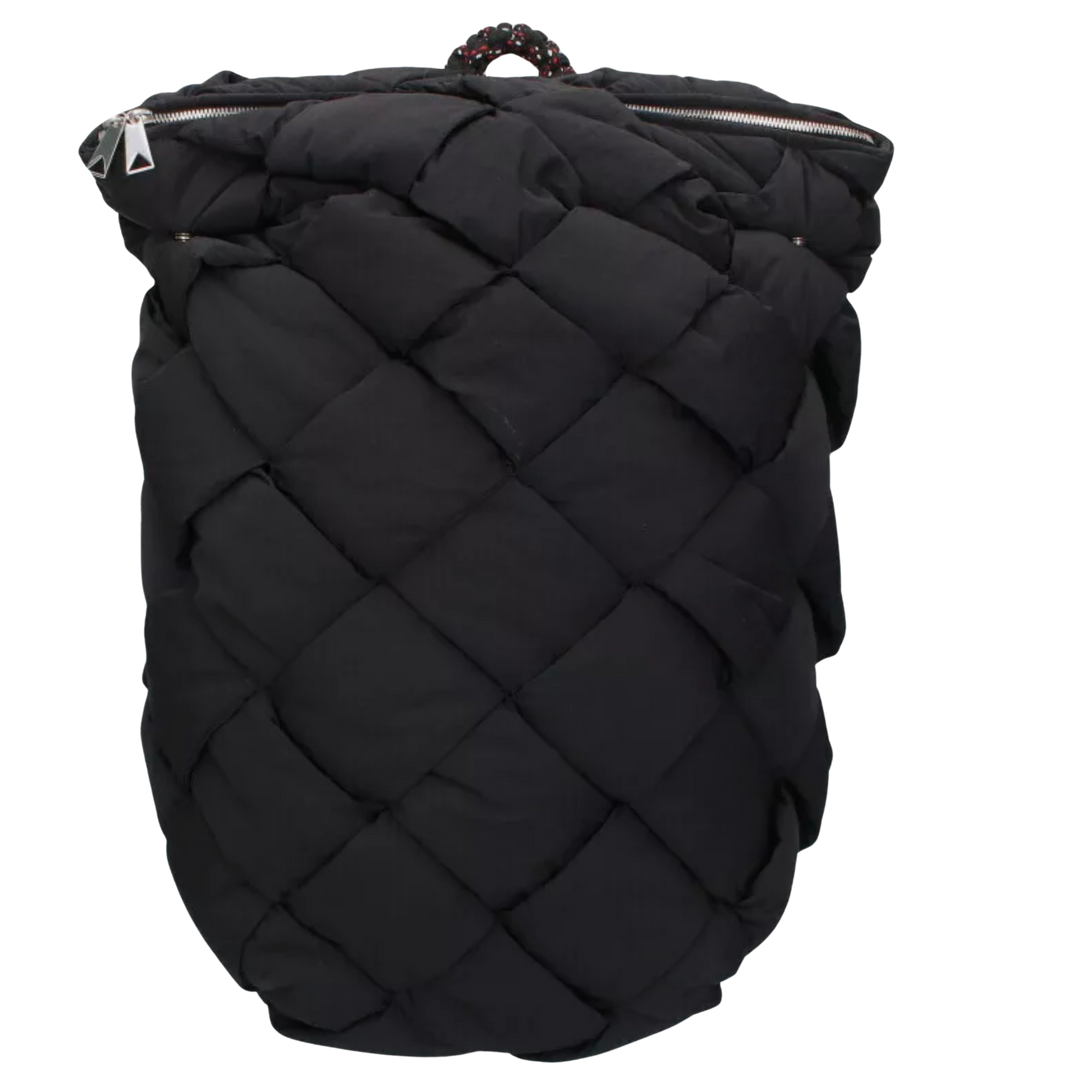 Bottega Veneta 'Black' Padded Nylon Cassette Backpack