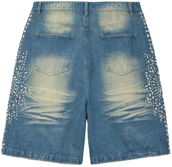 Vale Forever 'Sirens' Blue Denim Jorts