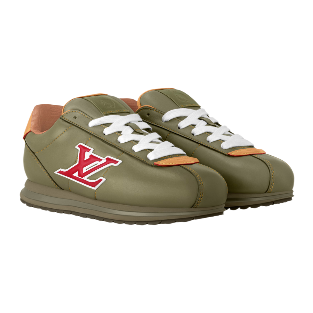 Louis Vuitton 'Khaki Green' Buttersoft Sneakers