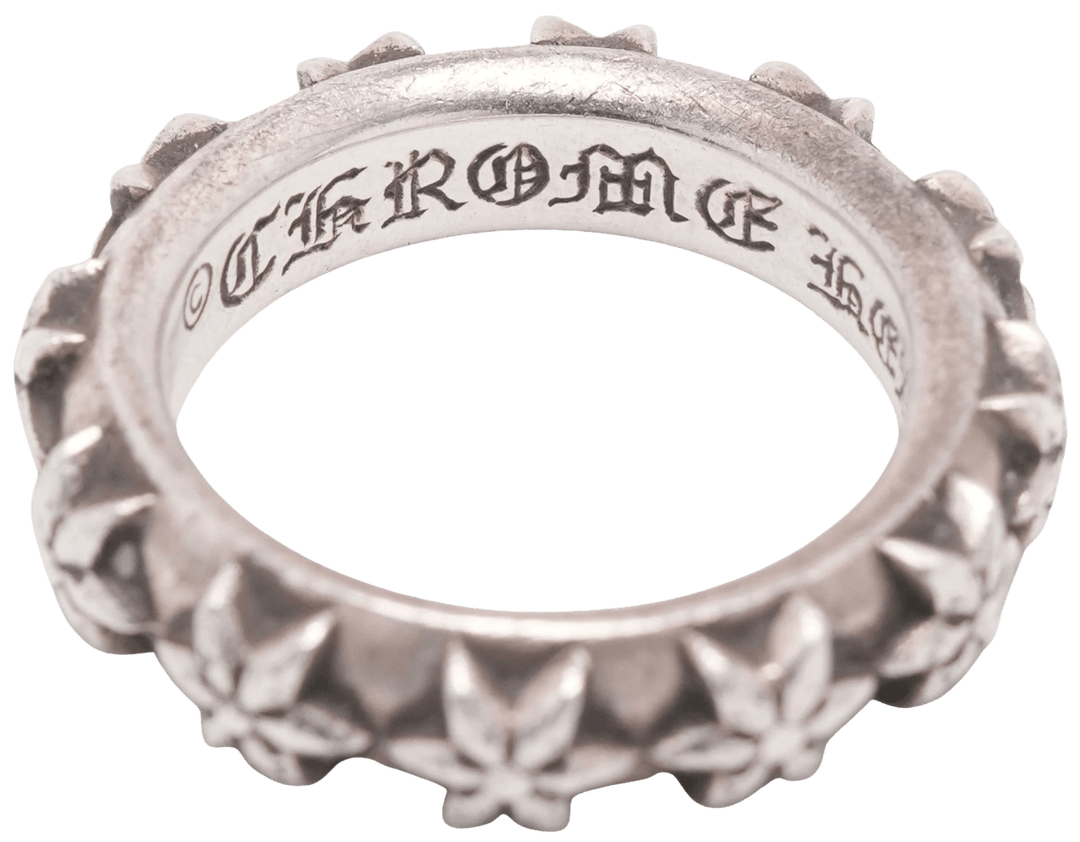 Chrome Hearts 'Silver Star' Eternity Ring