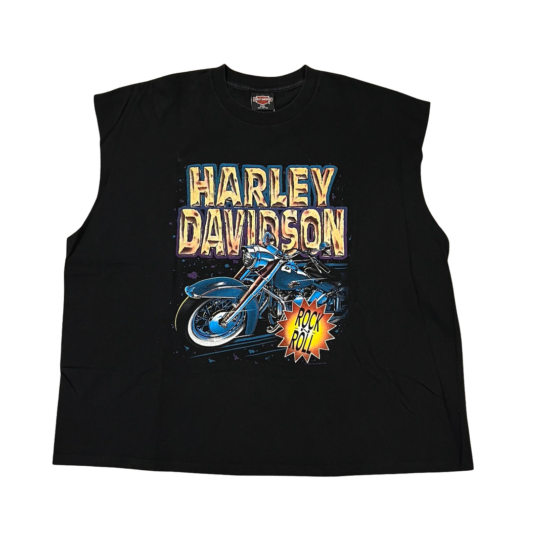 Harley Davidson '1993 SLC Rock n Roll' Vintage Cutoff