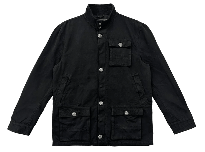 Chrome Hearts Cherry Bomb M65 Black Military Jacket