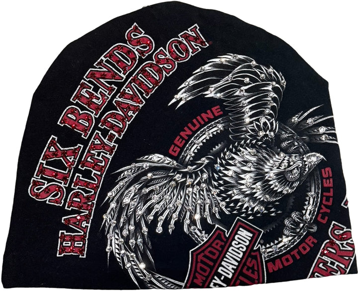 Bossi 'Six Bends' Vintage Rhinestone Beanie