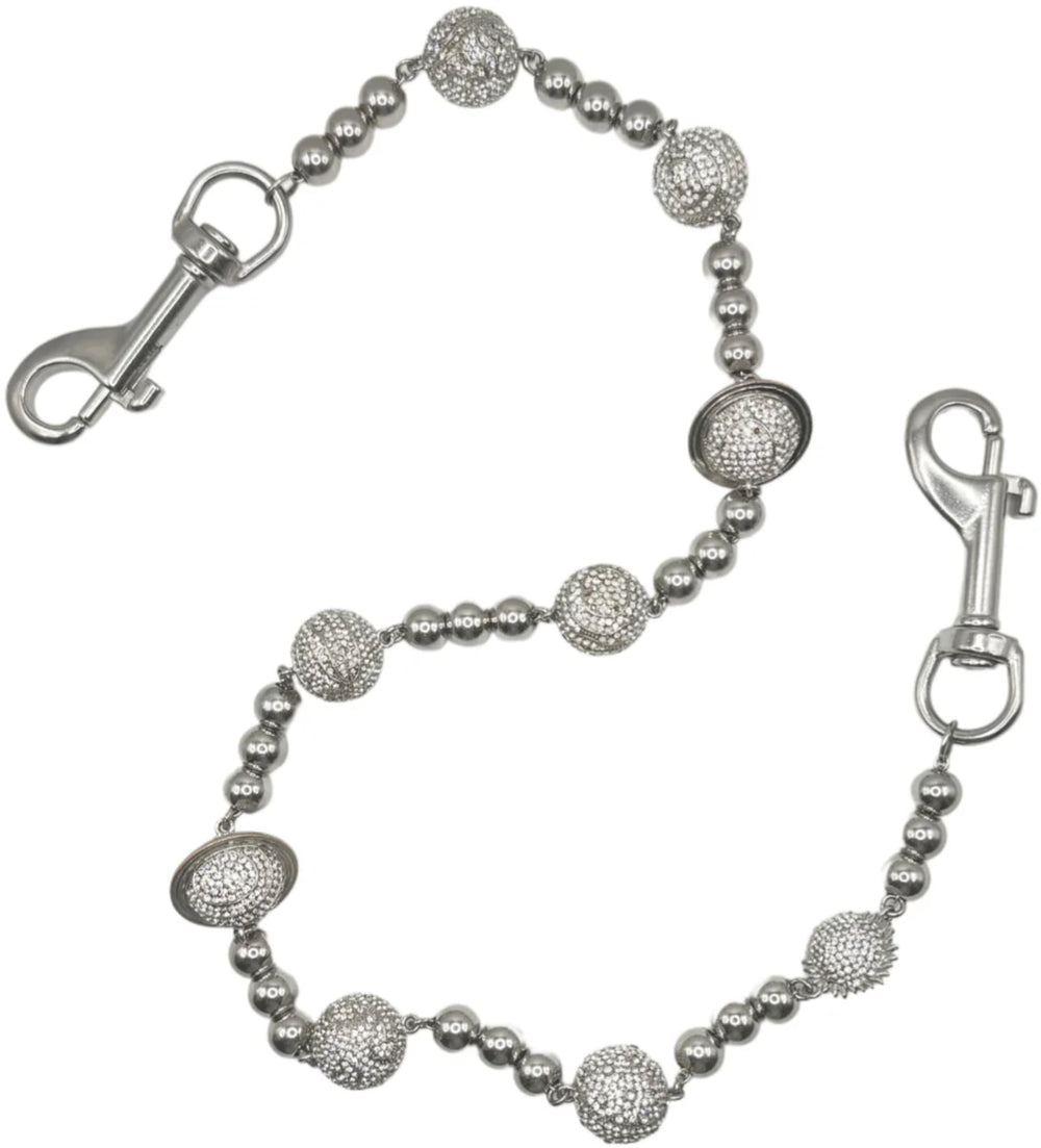 Starchain World 'Solar System' 26.5in Silver Wallet Chain