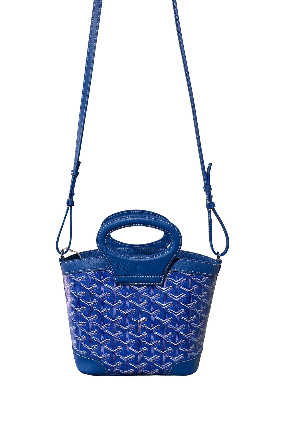 Goyard 'Blue' Beluga Mini Bag