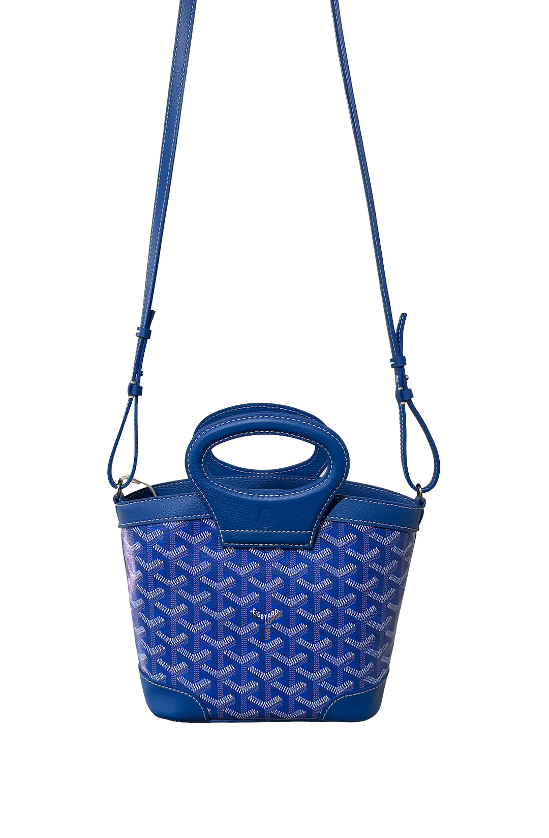 Goyard 'Blue' Beluga Mini Bag